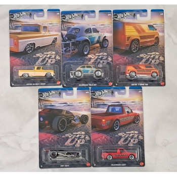 Hot Wheels 1:64 Zestaw Surf's Up - 5 szt